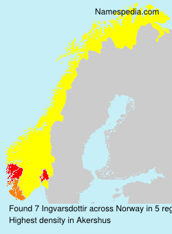 Surname Ingvarsdottir in Norway Surname Ingvarsdottir in Norway
