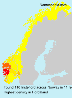 Surname Instefjord in Norway Surname Instefjord in Norway