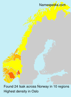 Surname Isak in Norway Surname Isak in Norway