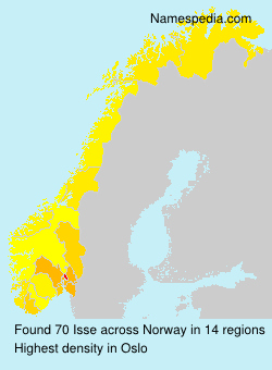 Surname Isse in Norway Surname Isse in Norway