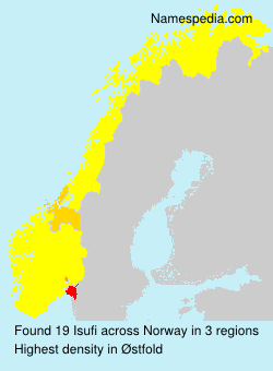 Surname Isufi in Norway Surname Isufi in Norway