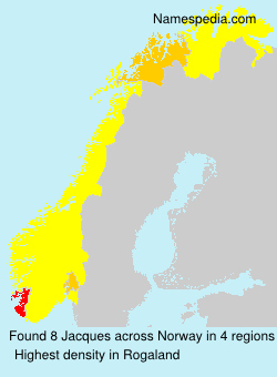 Surname Jacques in Norway Surname Jacques in Norway
