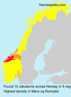 Surname Jakubonis in Norway Surname Jakubonis in Norway