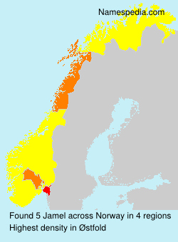 Surname Jamel in Norway Surname Jamel in Norway