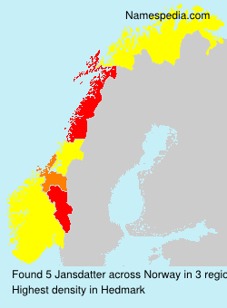 Surname Jansdatter in Norway Surname Jansdatter in Norway