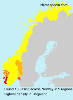 Surname Jaskic in Norway Surname Jaskic in Norway
