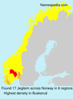 Surname Jegleim in Norway Surname Jegleim in Norway