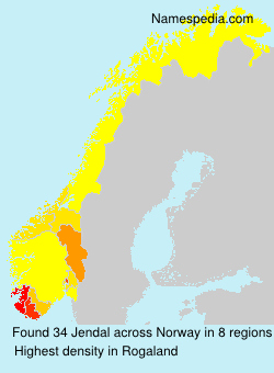 Surname Jendal in Norway Surname Jendal in Norway