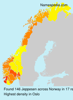 Surname Jeppesen in Norway Surname Jeppesen in Norway