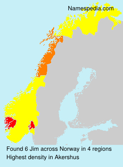 Surname Jim in Norway Surname Jim in Norway