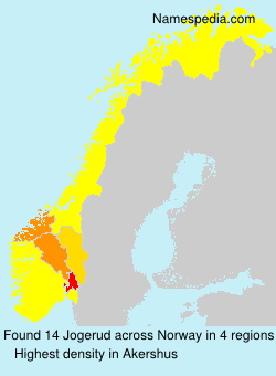 Surname Jogerud in Norway Surname Jogerud in Norway