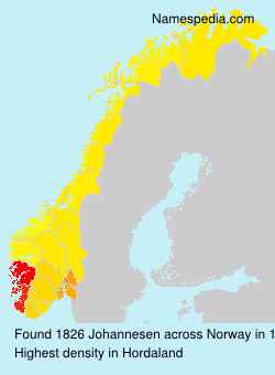 Surname Johannesen in Norway Surname Johannesen in Norway
