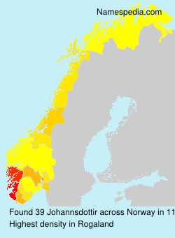 Surname Johannsdottir in Norway Surname Johannsdottir in Norway