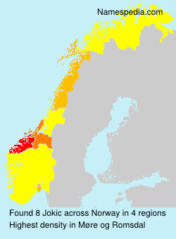 Surname Jokic in Norway