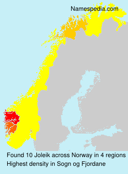 Surname Joleik in Norway Surname Joleik in Norway