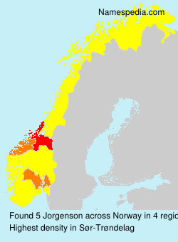 Surname Jorgenson in Norway Surname Jorgenson in Norway
