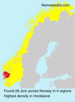 Surname Jors in Norway Surname Jors in Norway