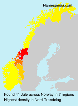 Surname Jule in Norway Surname Jule in Norway