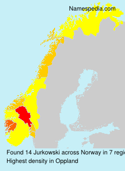 Surname Jurkowski in Norway Surname Jurkowski in Norway
