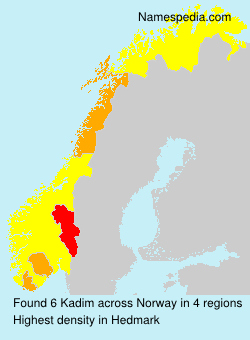 Surname Kadim in Norway Surname Kadim in Norway