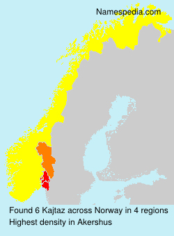 Surname Kajtaz in Norway Surname Kajtaz in Norway