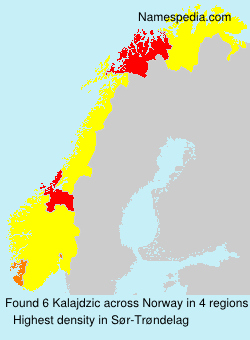 Surname Kalajdzic in Norway Surname Kalajdzic in Norway