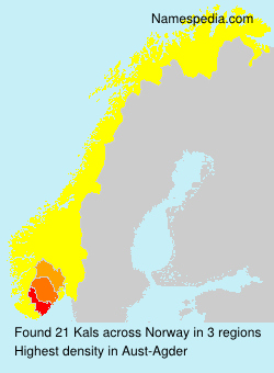 Surname Kals in Norway Surname Kals in Norway