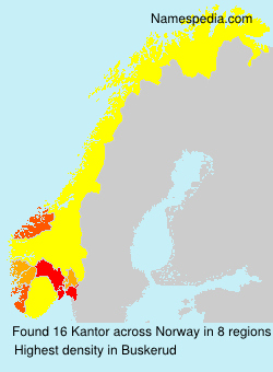 Surname Kantor in Norway Surname Kantor in Norway
