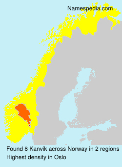 Surname Kanvik in Norway Surname Kanvik in Norway
