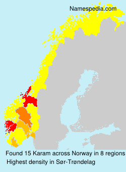 Surname Karam in Norway Surname Karam in Norway