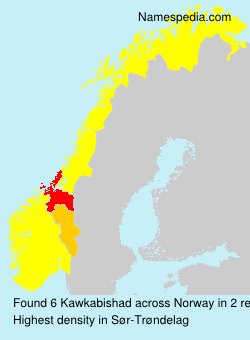 Surname Kawkabishad in Norway Surname Kawkabishad in Norway