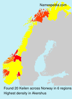 Surname Keilen in Norway Surname Keilen in Norway