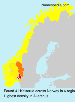 Surname Keiserud in Norway Surname Keiserud in Norway