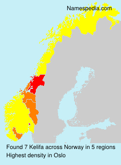 Surname Kelifa in Norway Surname Kelifa in Norway