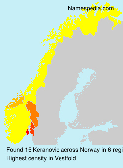Surname Keranovic in Norway Surname Keranovic in Norway