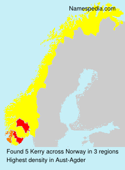Surname Kerry in Norway Surname Kerry in Norway
