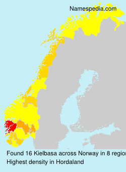 Surname Kielbasa in Norway Surname Kielbasa in Norway