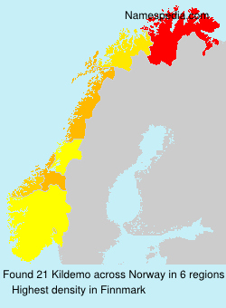 Surname Kildemo in Norway Surname Kildemo in Norway