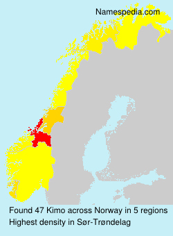 Surname Kimo in Norway Surname Kimo in Norway