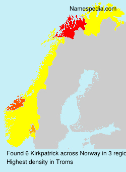 Surname Kirkpatrick in Norway Surname Kirkpatrick in Norway
