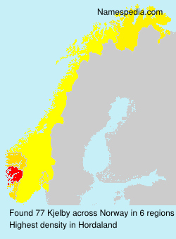 Surname Kjelby in Norway Surname Kjelby in Norway