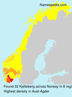 Surname Kjelleberg in Norway Surname Kjelleberg in Norway