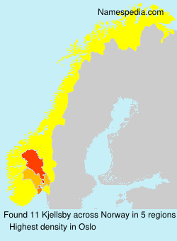 Surname Kjellsby in Norway Surname Kjellsby in Norway