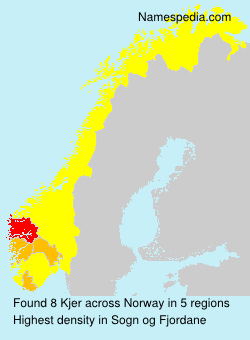 Surname Kjer in Norway Surname Kjer in Norway