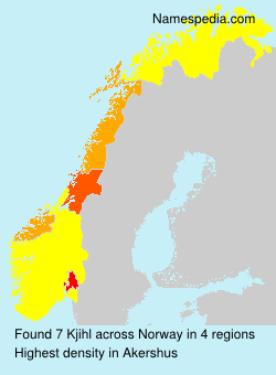 Surname Kjihl in Norway Surname Kjihl in Norway