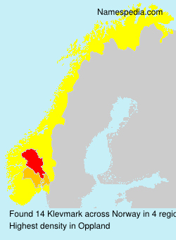 Surname Klevmark in Norway Surname Klevmark in Norway