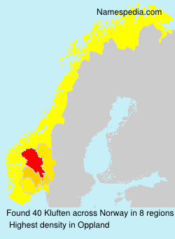 Surname Kluften in Norway Surname Kluften in Norway