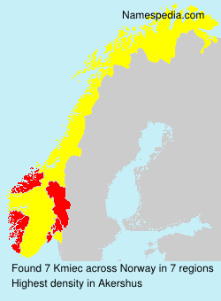 Surname Kmiec in Norway Surname Kmiec in Norway