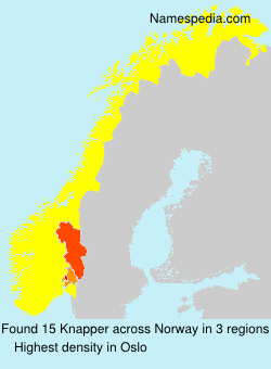 Surname Knapper in Norway Surname Knapper in Norway