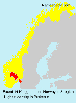 Surname Knigge in Norway Surname Knigge in Norway